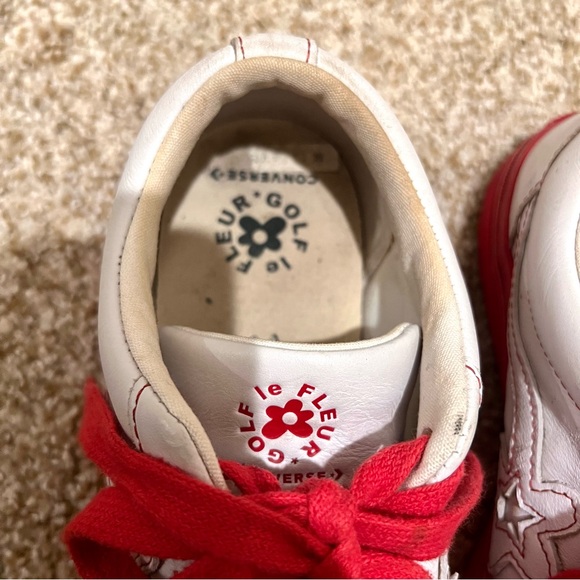Converse One Star OX x Golf Le Fleur Sneakers Racing Red 2019 164026C M 7/ W 9 - Picture 9 of 15